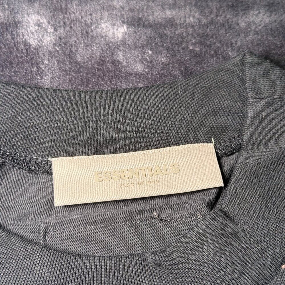 Fear of God Essentials Black T-Shirt BNWT Authentic ✅ - Picture 7 of 9